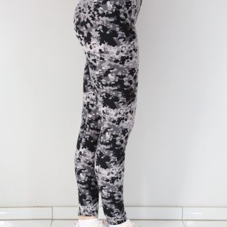 moderne sportske tajice sivo crne univerzalna velicina